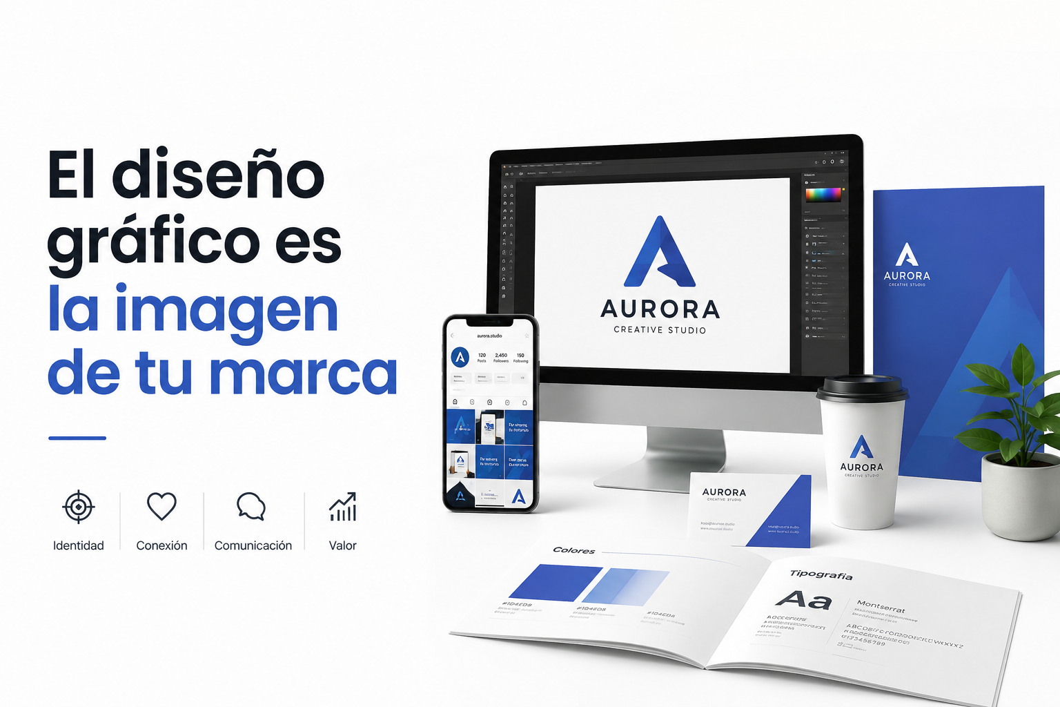 El diseño gráfico es la imagen de tu marca